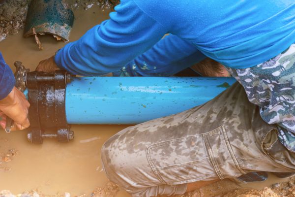 Underground Water Line Repair in Fredericksburg