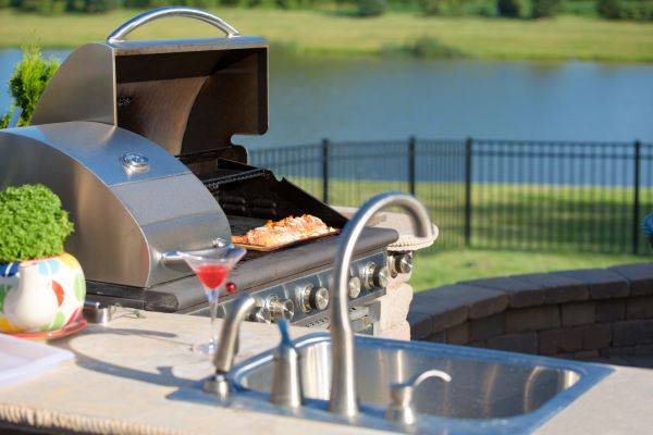 Outdoor Kitchen Plumbing in Fredericksburg
